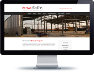 Prefab Projects Website Design Port Elizabeth