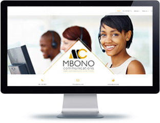 Mbono Communications Website Design Port Elizabeth