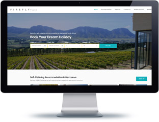 Firefly Villas Website Design Hermanus