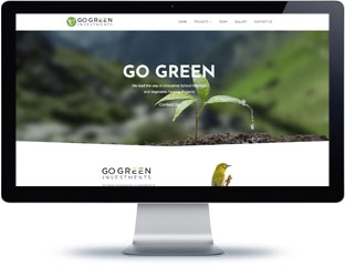 Go Green Investments Web Design Port Elizabeth