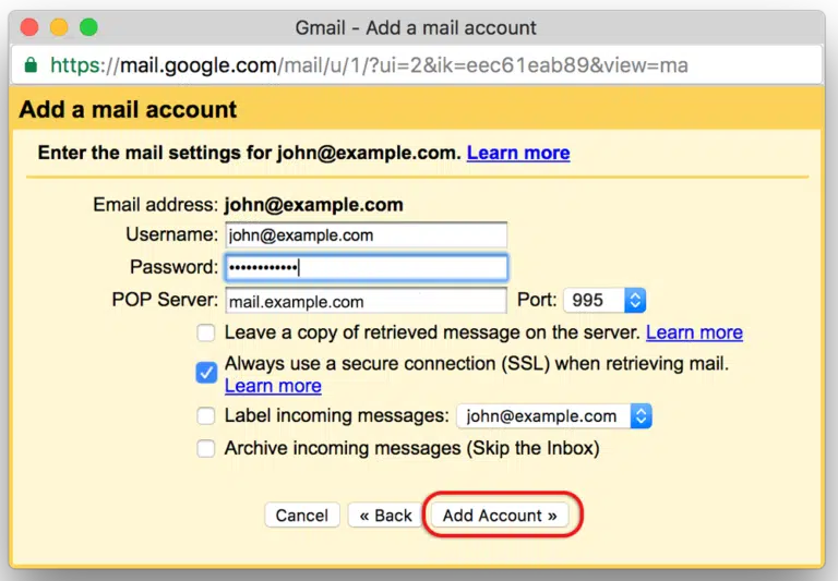 Gmail Email Setup Guide