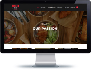 Rialto Foods Website Design Cape Town